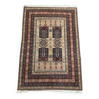 Persian rug in beige wool 150x100