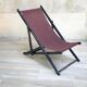 Vintage folding deck chair