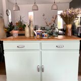 Vintage mint green buffet