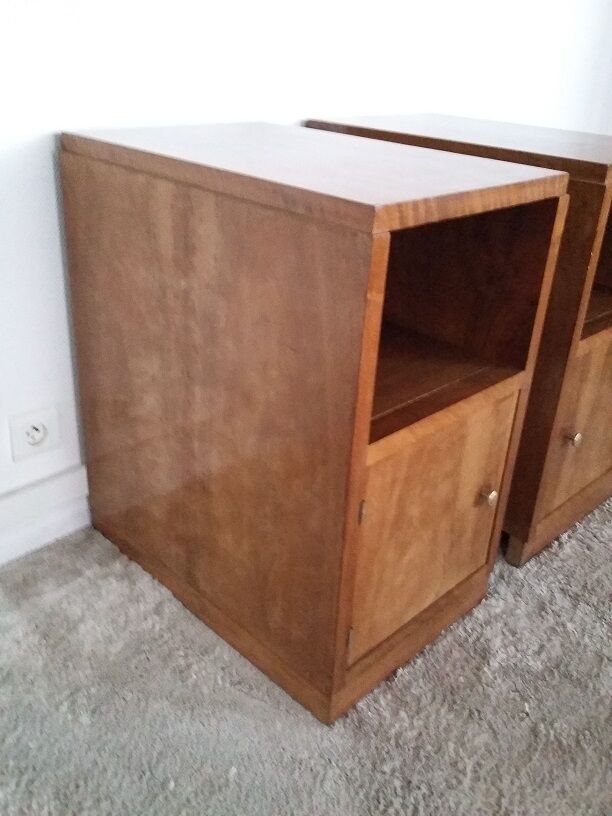 Pair of art deco side table