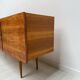 1960s vintage German mid-century walnut sideboard