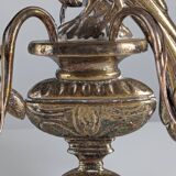 Pair of wall sconces with parrots and leaves
