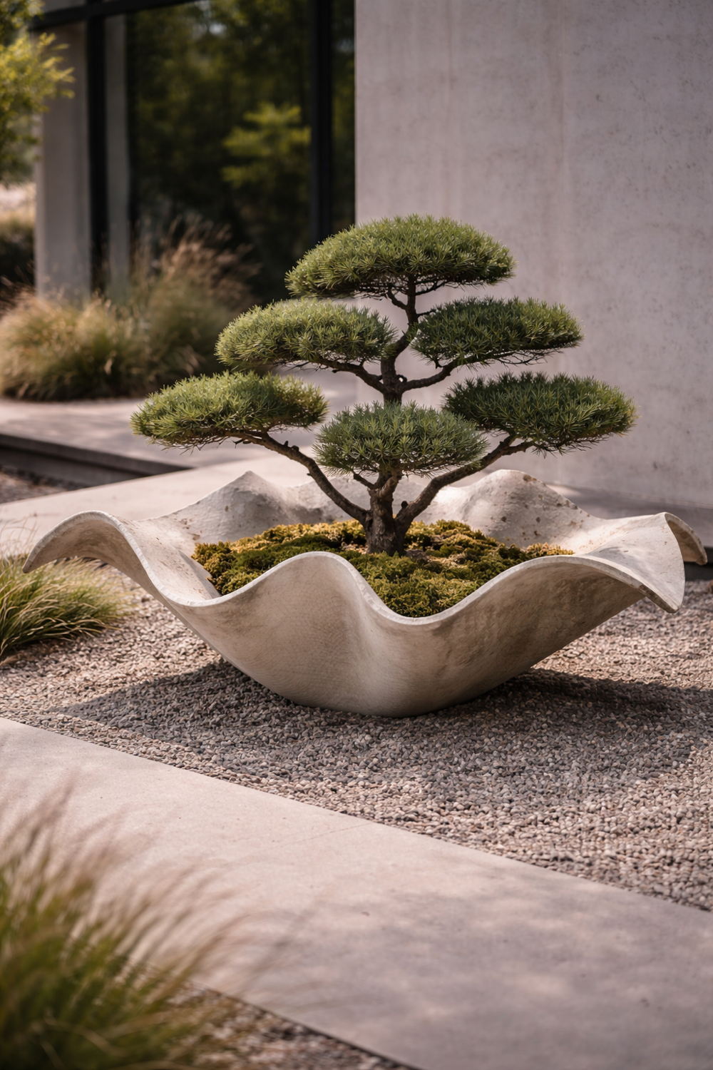 Jardinière Oreille d’éléphant - Willy Guhl, Suisse, 1950-60