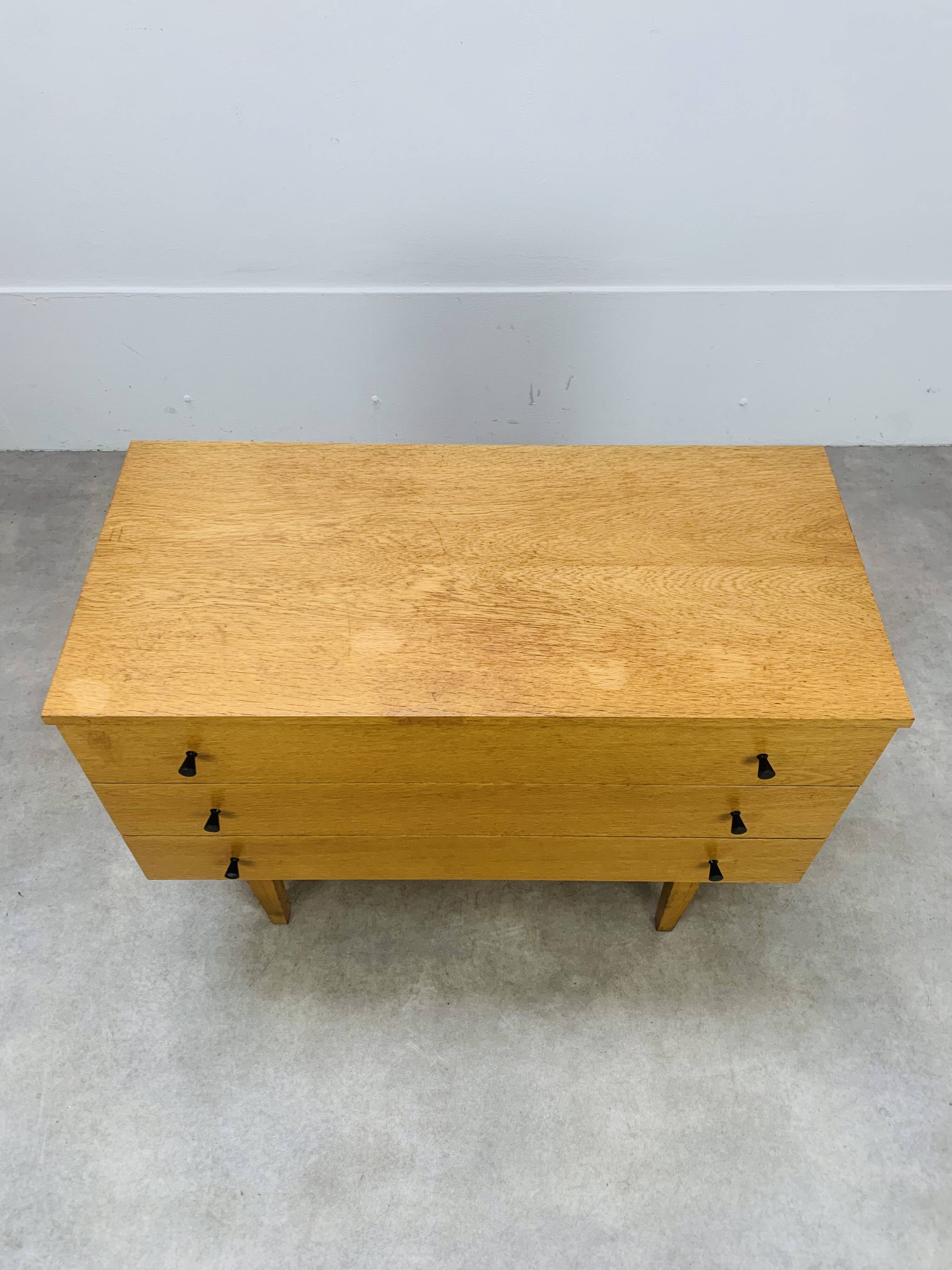 Commode style scandinave en teck, années 60