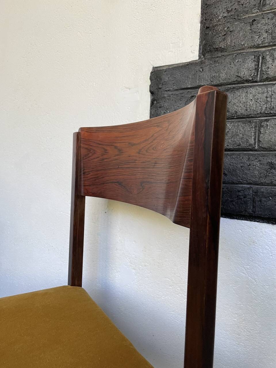 Desk and its Scandinavian rosewood chair