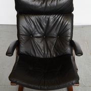 Chaise cantilever avec ottoman par Elsa & Nordahl Solheim pourRybo Rykken