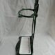 Art Nouveau style cast iron umbrella stand