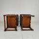 Pair of antique Jacobian monk chairs/tables by F. Parker & Sons Ltd.