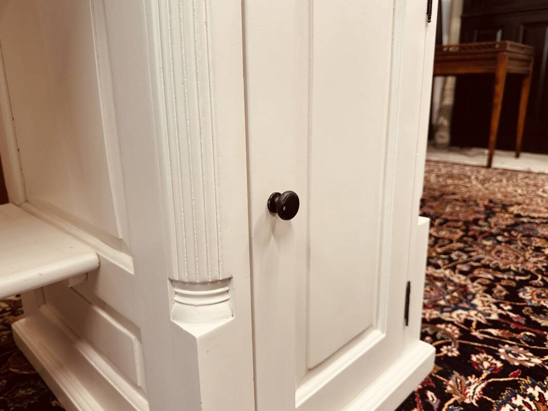 Bureau blanc classique anglais