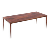 Scandinavian coffee table in Rio rosewood