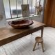 XL thuja root wooden dish