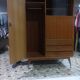 Wardrobe cabinet secretary wardrobe scandinavian teak Vintage