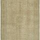Handmade Oriental Decorative 1980s 245 cm x 349 cm Beige Wool Carpet