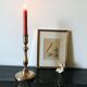 Vintage brass candlestick