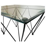 Table basse industrielle des années 1970