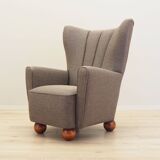 Fauteuil lounge, design scandinave, fabrication : Danemark