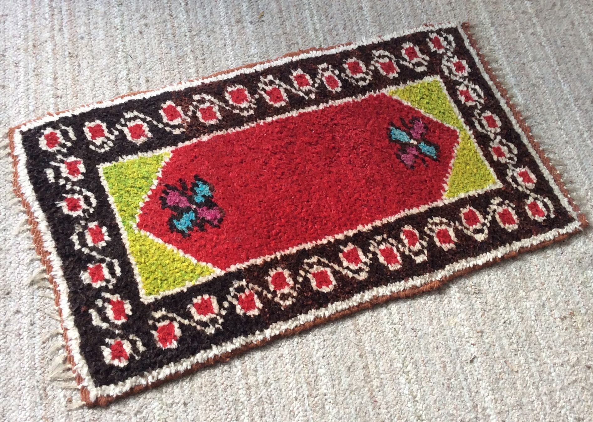 Vintage wool carpets from the 60s and 70s