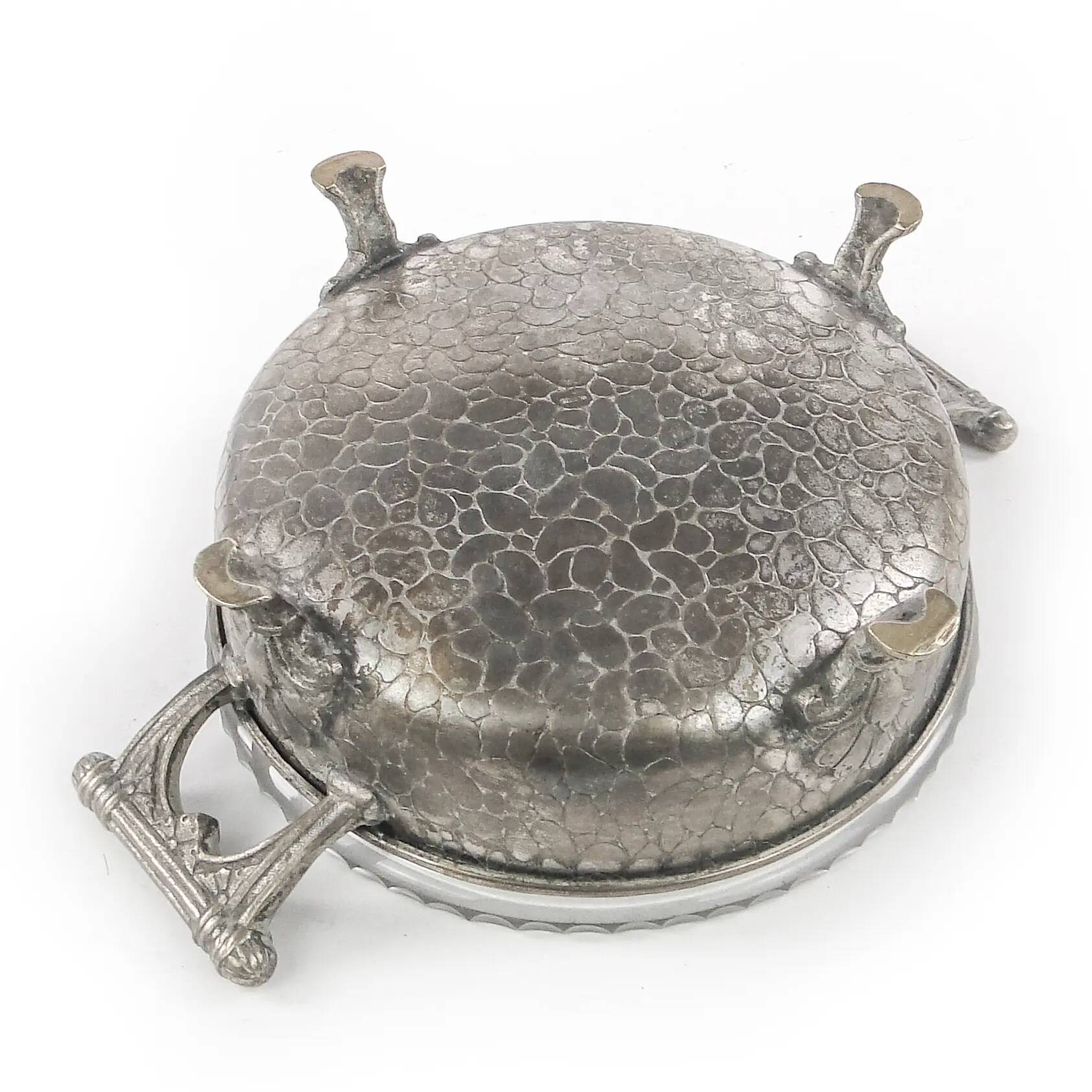 Eclectic fruit bowl, silver-plated brass, WMF, Germany, 19th century
