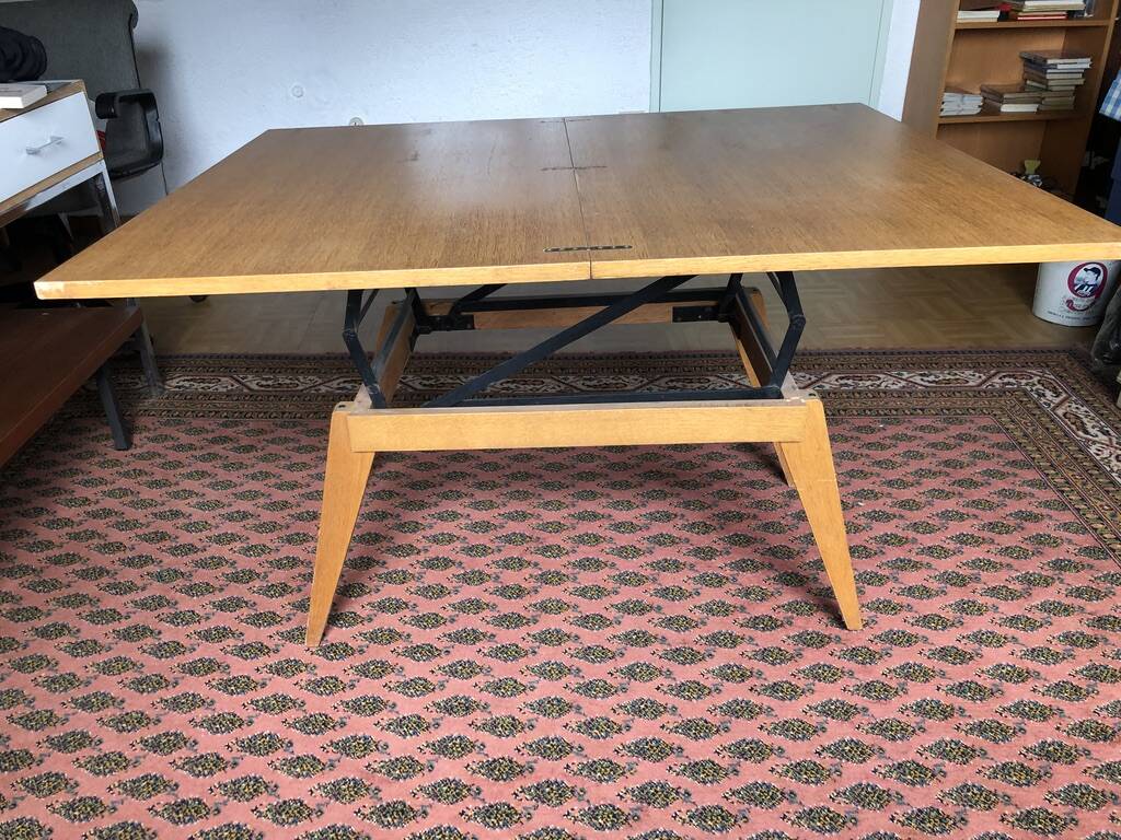 Vintage 60s transformable table