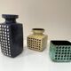 Brutalist ceramics set West Germany 1970s