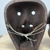 Pair of Asian theater masks