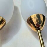 Pair of vintage wall lights attributed to maison arlus
