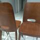 Suite of 4 Chairs by Bistrot Baumann year 1950