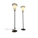 Vintage Primavera Murano glass floor lamps by Barovier & Toso / 1970s