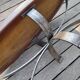 Table basse en bois céramique et métal de Dan Vallauris 1960