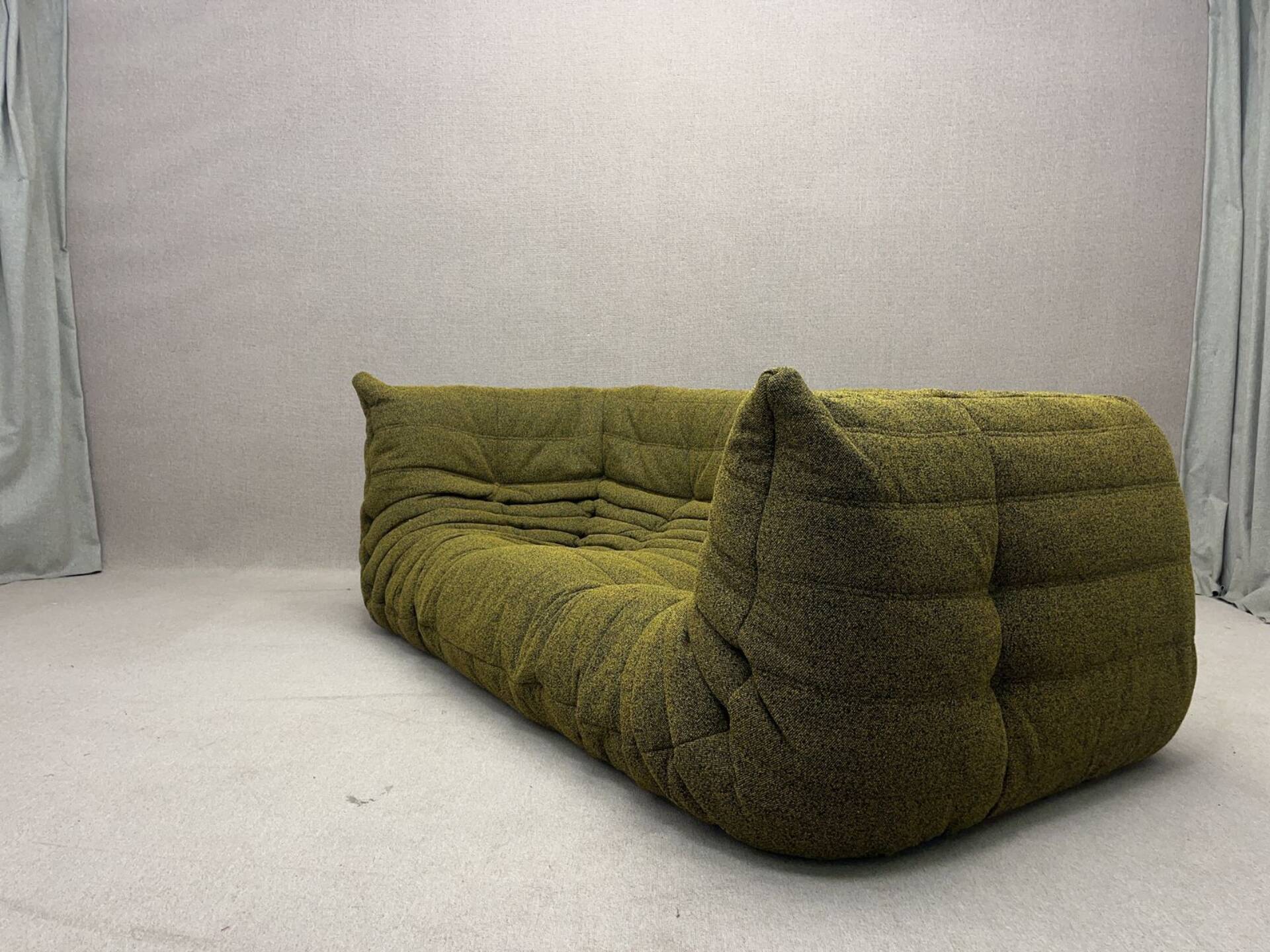 Ligne Roset Togo modular two-seater with armrests.