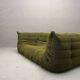 Ligne Roset Togo modular two-seater with armrests.