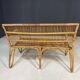 Art Deco rattan seating set, Central Europe, 1930s–1940s