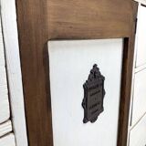Buffet champêtre et sa plaque en fonte
