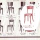 Fischel bistrot chair N°7273, wooden seat, circa 1930