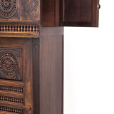 Vintage neo-breton sideboard in solid oak, 1880