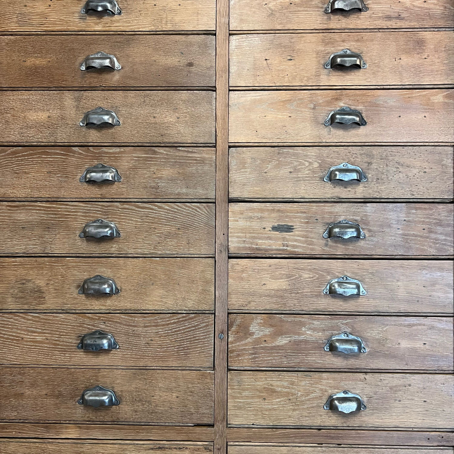 Notary's professional furniture with 30 drawers 1940