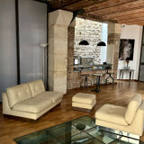 Salon "California" Jacques Charpentier, edition "Flat", France 1970