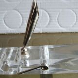Paper press clip -vintage pen holder
