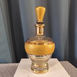 Monaco glass liqueur bottle