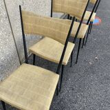 4 chairs Vintage Colette Gueden