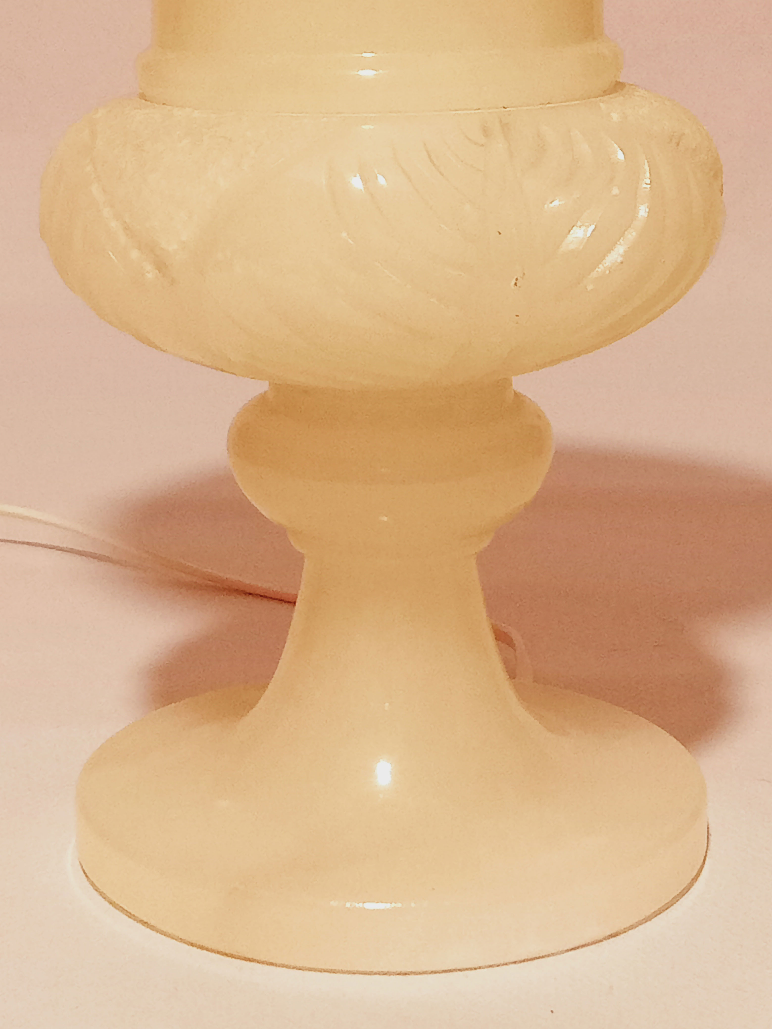 Alabaster table lamp