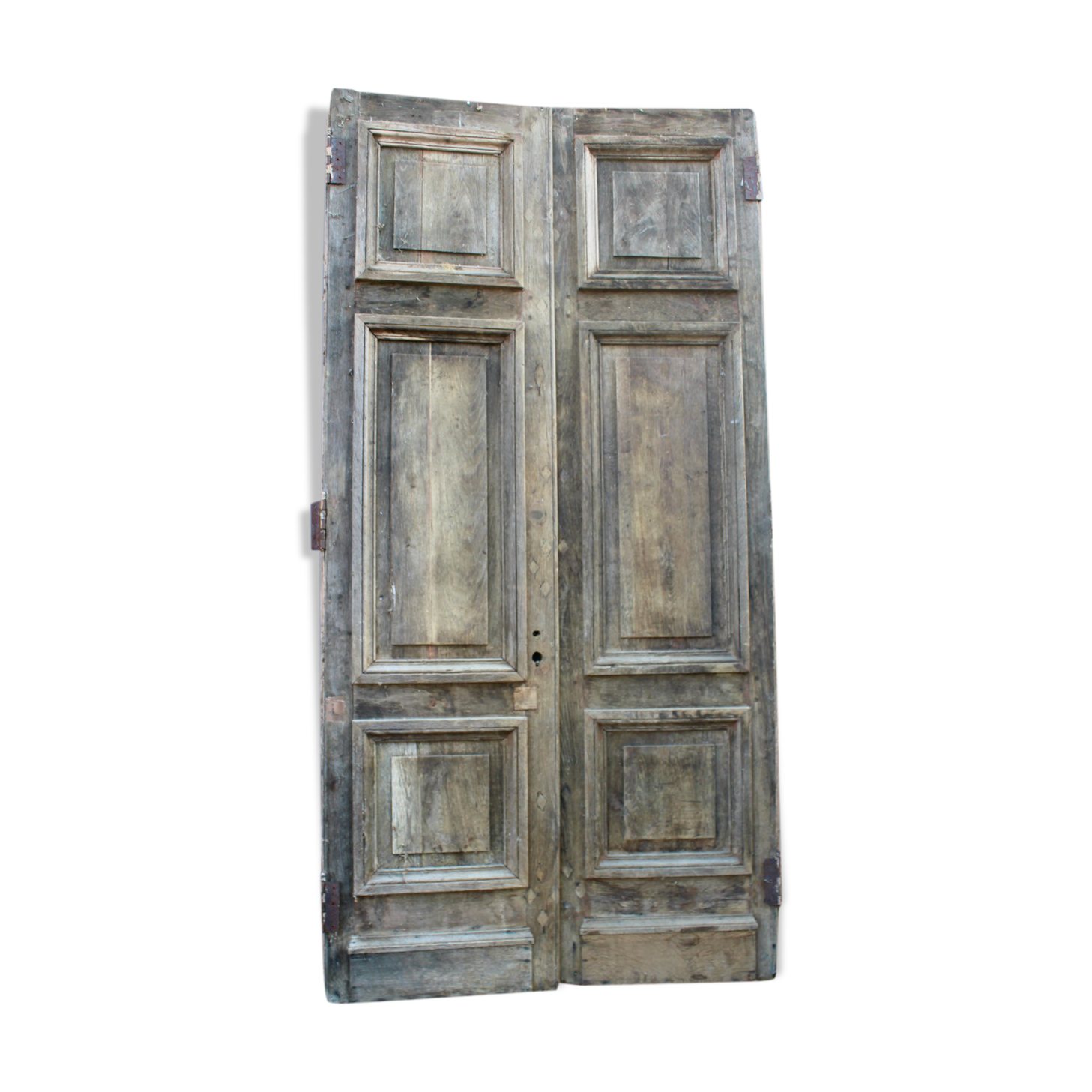 Pair of 19th-century oak doors