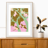 Flight of swallows (Oak)