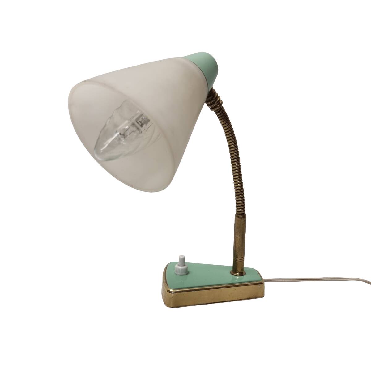 Vintage Hala style desk lamp, 1960s