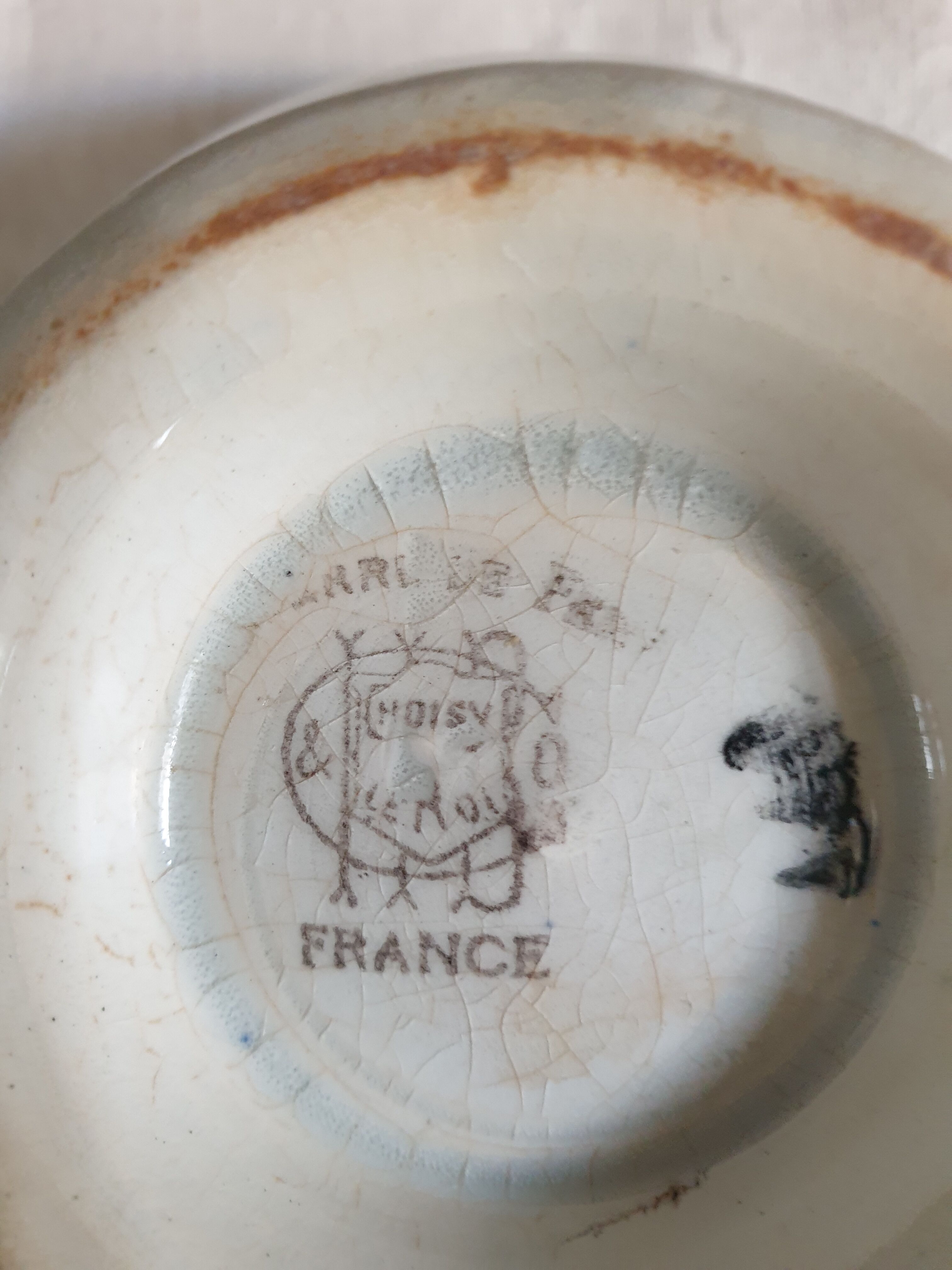 Old bowl Choisy the King