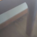 Scandinavian coffee table smoked glass