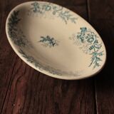 Longwy Chardons blue ironstone dish