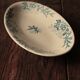 Longwy Chardons blue ironstone dish