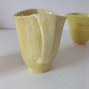 Set of three Salins Clair de Lune Panama vintage jugs.