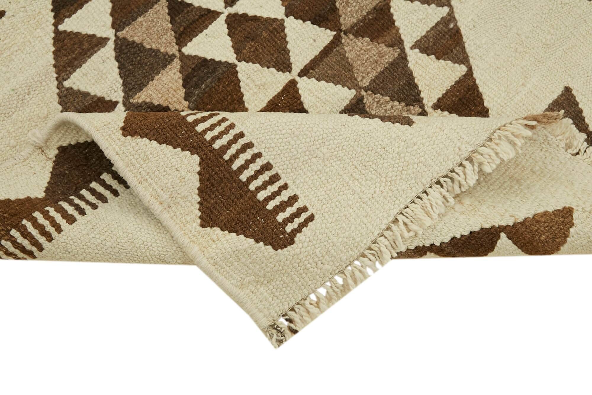 Turkish Handwoven Vintage Herki Kilim 96 cm x 360 cm